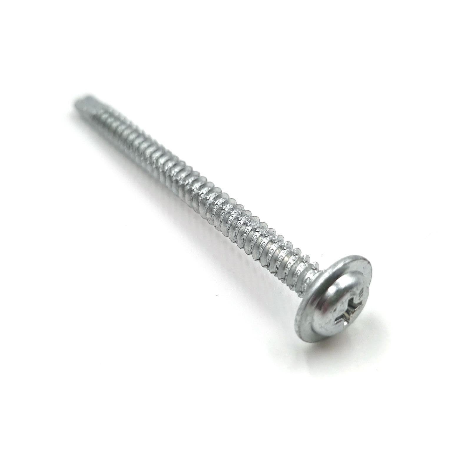 4.8mm Rapierstar StarPVCU WSR Baypole Screw Waffer Head (200 Pack) - 65mm