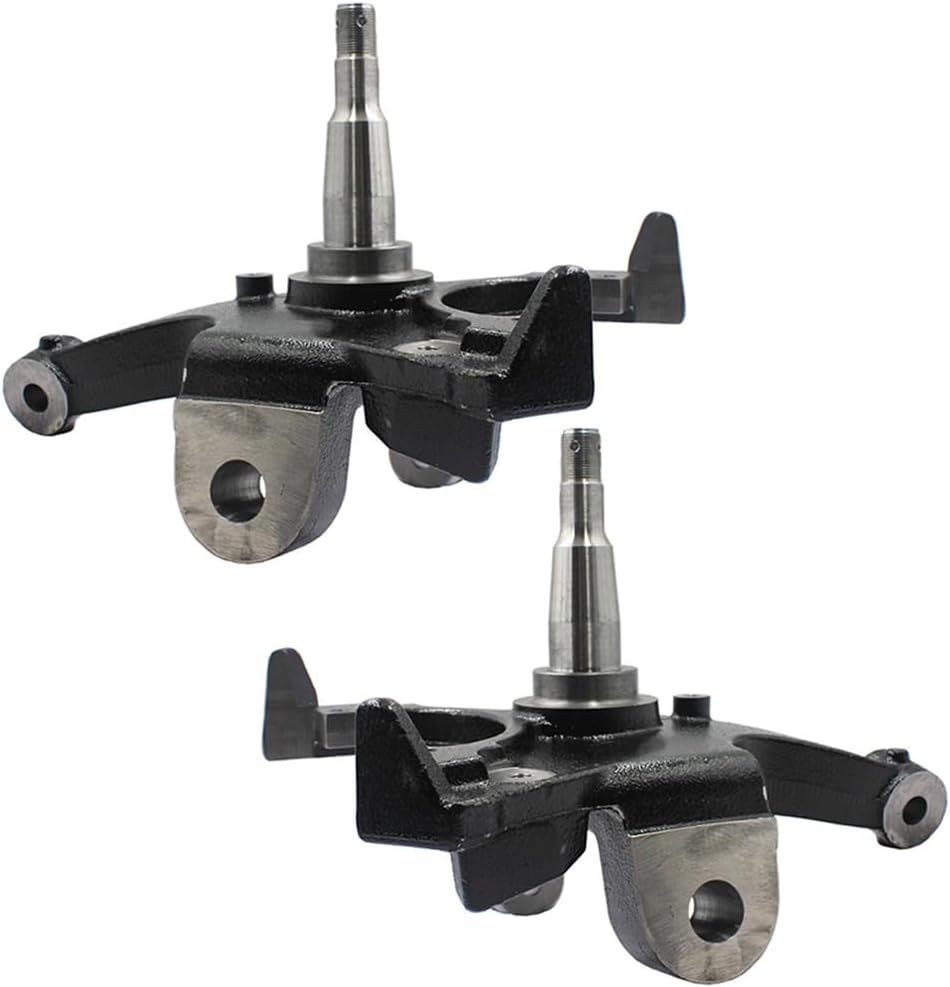 2" Inch Drop Spindles Steering Knuckle Suspension Lowering Kit for 1988-1998 Chevy Silverado C1500 C2500 GMC Sierra Yukon 2WD Truck SUV