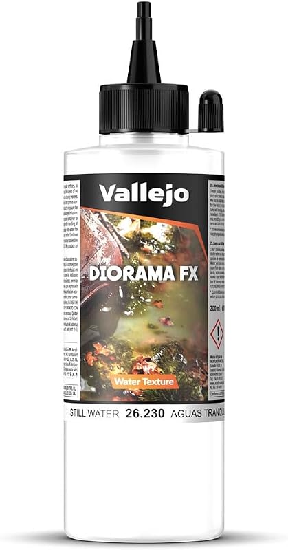 Vallejo - Diorama FX Water Textures | Still Water 200 ml (6.76 fl.oz.)