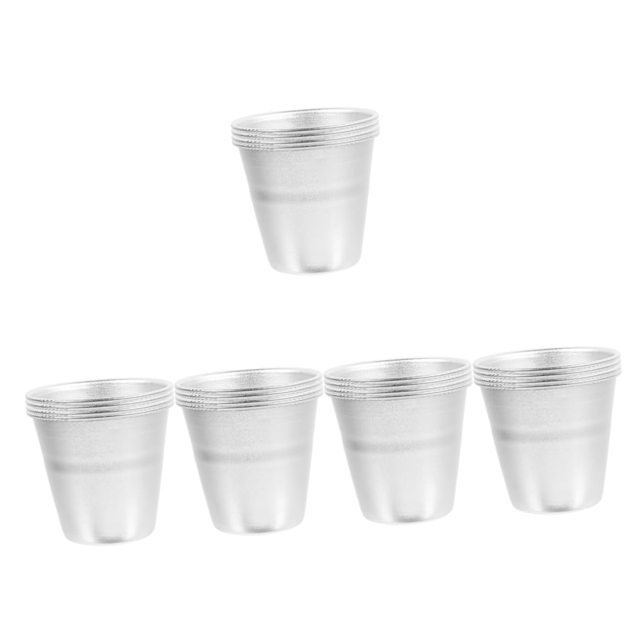 ABOOFAN 20 Stk Puddingform antihaft backblech küchenhelfee braten Kuchenform Käsekuchen Backzubehör Puddingbecher für den Haushalt kleiner Kuchen Aluminiumlegierung Pfanne Westernpokal b04