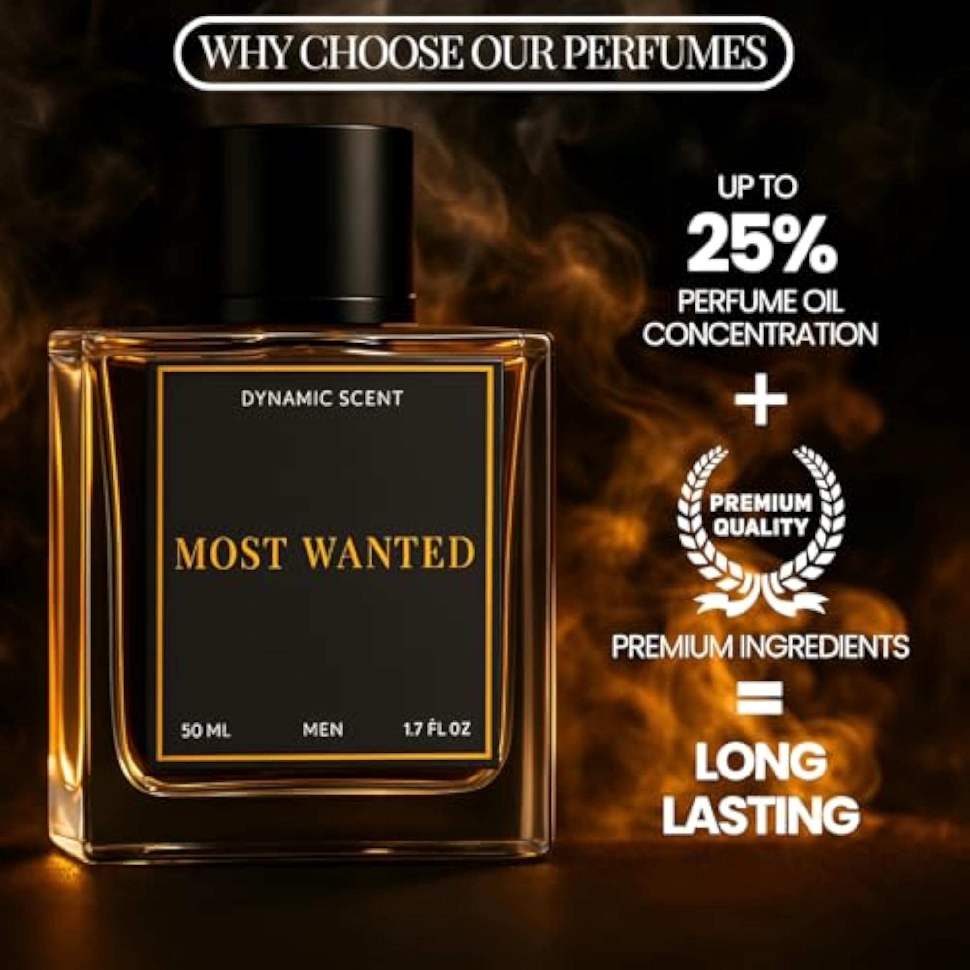 Most Wanted Perfume for Men, Luxury Eau de Parfum