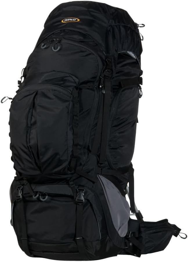 Naneu Adventure K5 V2 80 Litre Hiking Camera Pack - Black