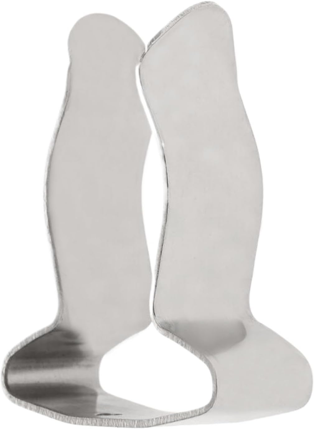 2PCS 304 Stainless Steel Boat Hook Shovel Holder Wall Mount Tube Holder Clips-Paddle Spring Clamps Bracket Clip