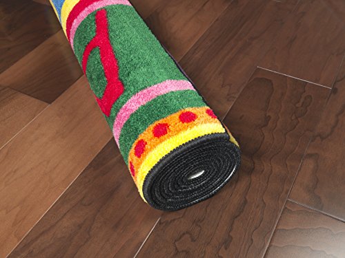 Tapete Educativo ABC Tapestry Nylon 4 x 6 Multicolor miniatura 5