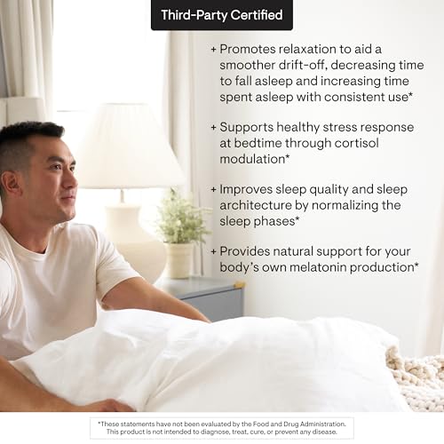 THORNE - Deep Sleep Complex - All-Natural Sleep Supplement - Supports Sleep Quality & All Phases of the Sleep Cycle* - with L-Theanine, Chamomile & Maizinol - Third-Party Certified - 60 Capsules - Image 6