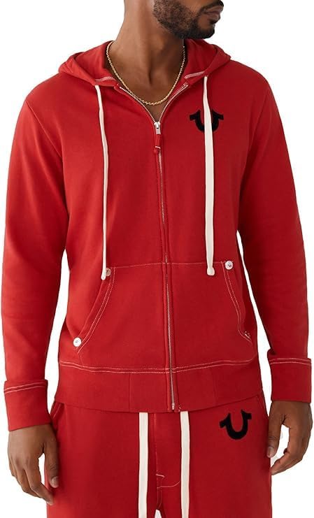 True Religion Men’s Buddha Logo Zip Hoodie – Hoodies for Men, Men’s Fashion Hoodies & Sweatshirts - Image 9