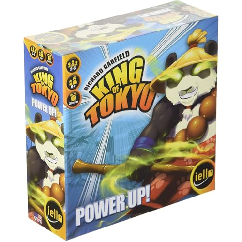 Iello, King of Tokyo: Power Up Expansion, Board Game, Ages 8+, 2 to 6 Players, 30 mins Minutes Playing Time