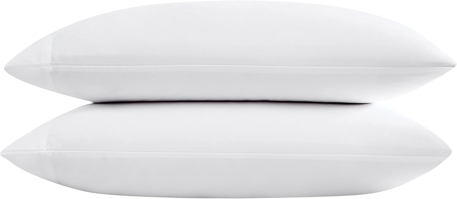 Vera Wang Pillow Case Set, Luxury Sateen Cotton Bedding