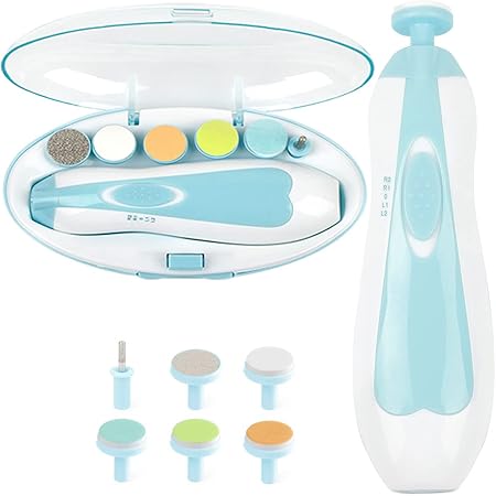 Amazon.com: BumbleBee Cortadora de uñas para bebé, cortaúñas eléctrico  mejorado, lima de uñas para bebé con luz LED para recién nacidos y niños y  dedos de los pies, cuidado, pulido y ribete :