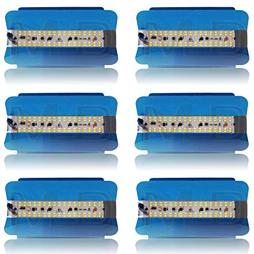 Image of MLD 10 Watts Patra Body Led Flood Lights helozen outdoor Portable Replace Wall lamp ip65 (10 watt,Colour-White)-Pack of 6