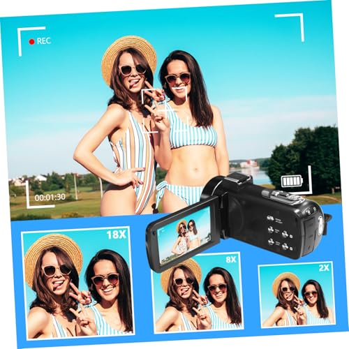 Cámara digital de vlogging ligera táctil para proyectos creativos 5