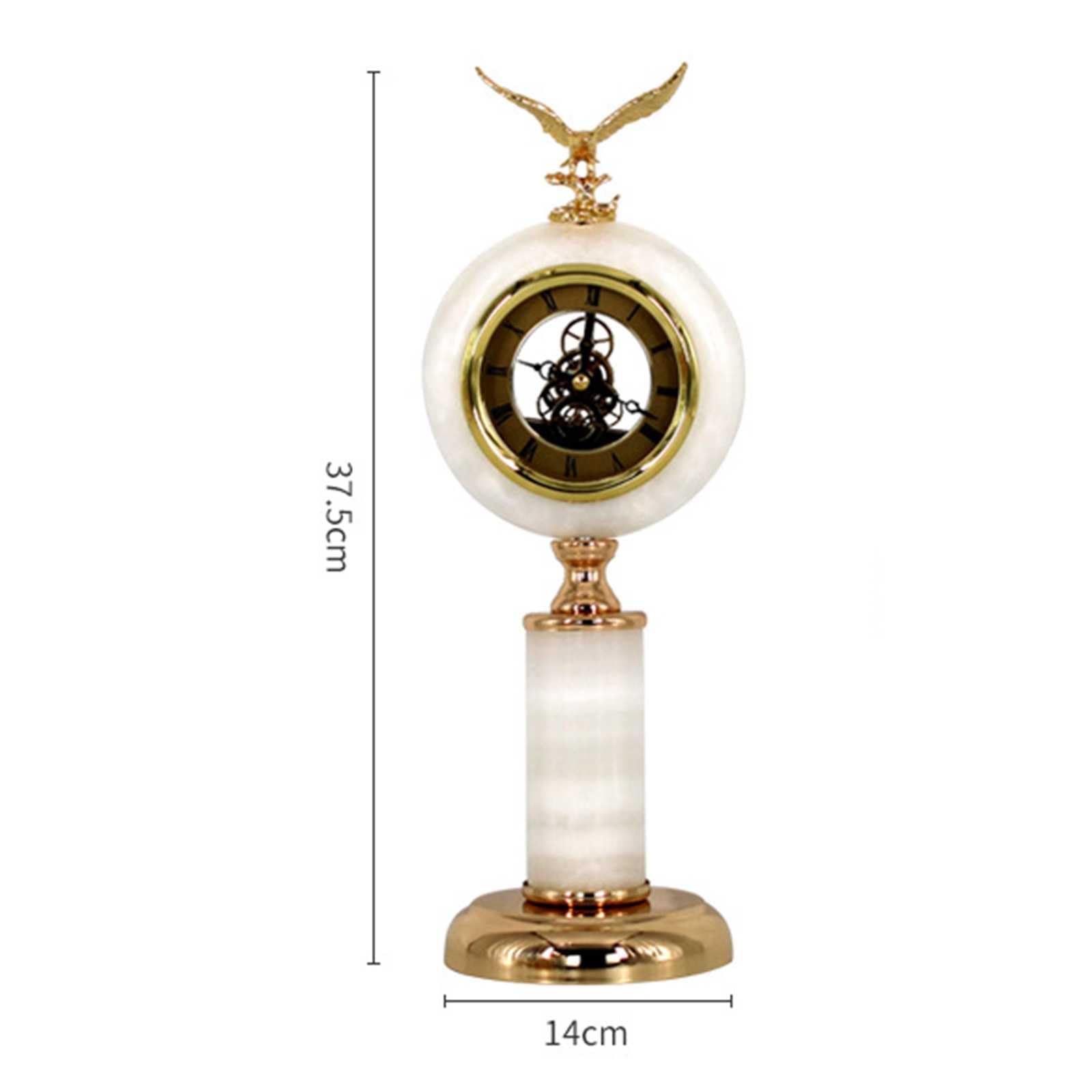Wanduhren, Retro kreative europäische Luxusuhr Ornamente amerikanische