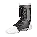 Compression Ankle Brace - Shock Doctor 849 Ultra Gel Lace Up Ankle Support - Black, Large - Includes 1 Brace