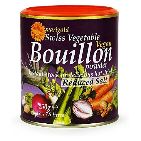 Marigold Vegetable Bouillon Reduced Salt 150g Cover