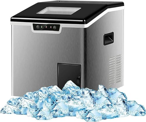 Máquina Fabricadora de Hielo Portátil 88Lbs/24H miniatura 1