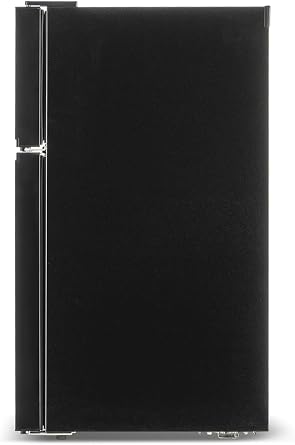 Frigidaire, 3 Cu. Ft. Refrigerator, Glass Two Door, Black