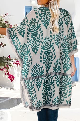 Image of Women's Kimono Beach Cover up for Summer Bathing Suits Cardigans Casual Loose Swimwear 2026