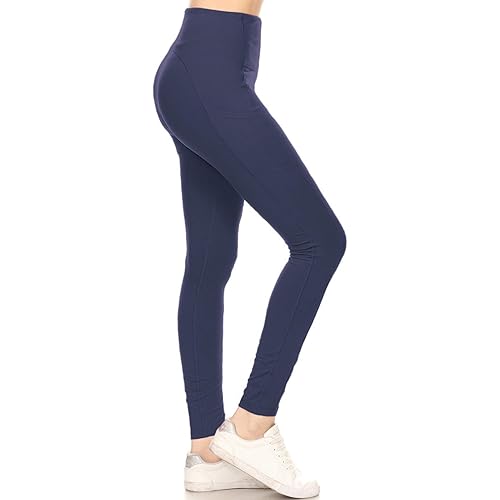 Leggings Depot High Waisted ActiveFlex Leggings for Women - Capri & Full Length Women's Leggings