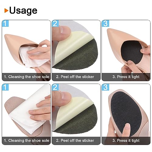 HARFINGTON 5 pares de almohadillas antideslizantes para calzado miniatura 7