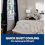 GE AWCS08WWA Window Air Conditioner, Wi-Fi Enabled, Energy-Efficient Cooling for Medium Rooms up to 350 sq ft, Easy Install Kit, Control Using Remote or Smartphone App, New 8,000 BTU, White - Image 4