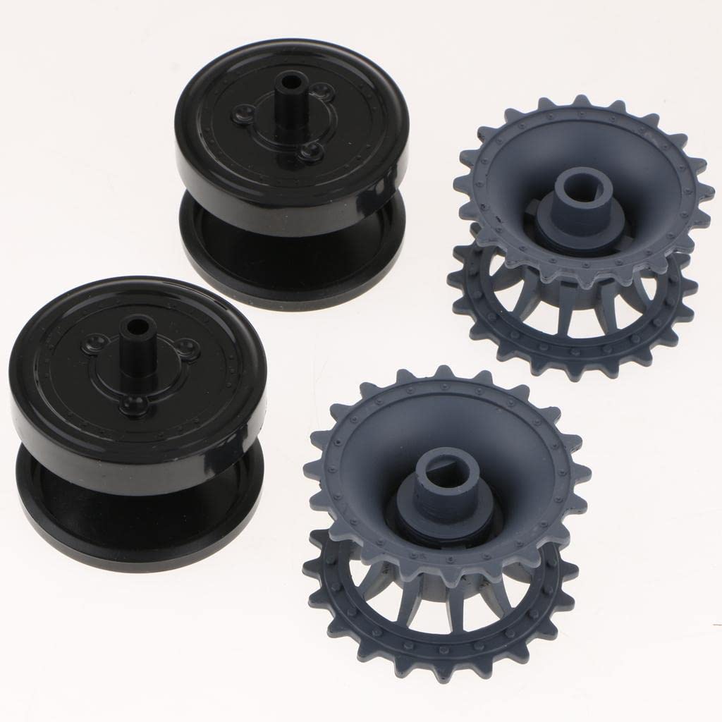 DIY Roboterchassis Kit Motor Raupenfahrzeug, Silber