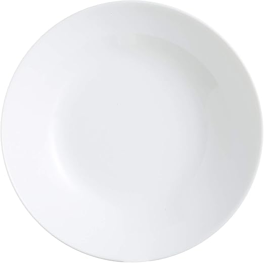 Set Piatti Fondi Arcopal Zelie - 12 Pezzi In Vetro Opale, 20 Cm, Bianco, Resistente Per Lavastoviglie - Foto 7