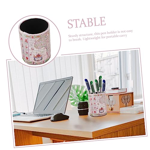 TEHAUX Suporte De Armazenamento De Pincel De Maquiagem Estojo De Caneta Recipiente De Pincel De Maqu