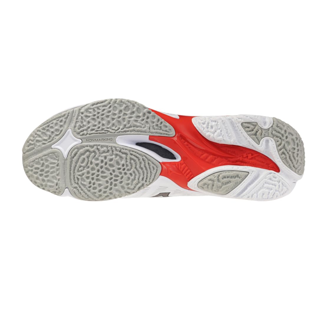 Mizuno Zapatillas Wave Lightning Elite Blancas/Rojas 2026