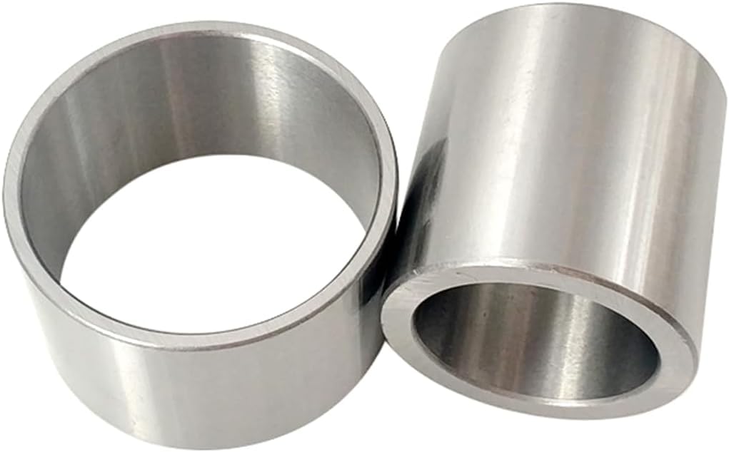 Łożyska ślizgowe, 2 szt. ID 15mm, OD 20mm, wysokość 16mm Gcr15 Tuleje łożyskowe ze stali węglowej do zwykłych, tuleja ustalająca oprawy, prowadnica
