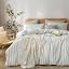 Stripes - White/ Sage Green (No Comforter)