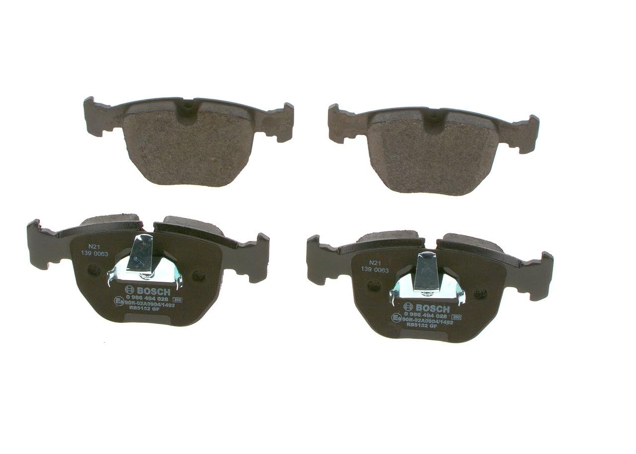 BOSCH Bremsbelagsatz, Scheibenbremse 0986494028