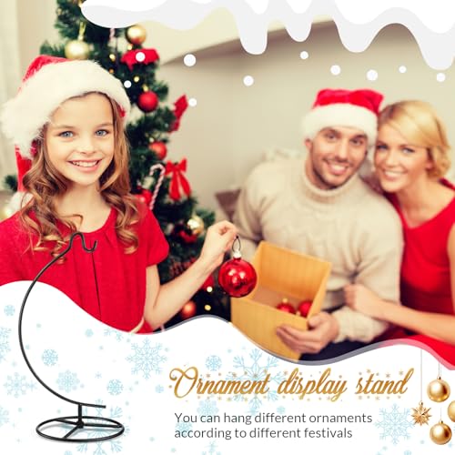 image for Baderke Ornament Display Stand, Ornament Hanger Holder Glass Ball Air 