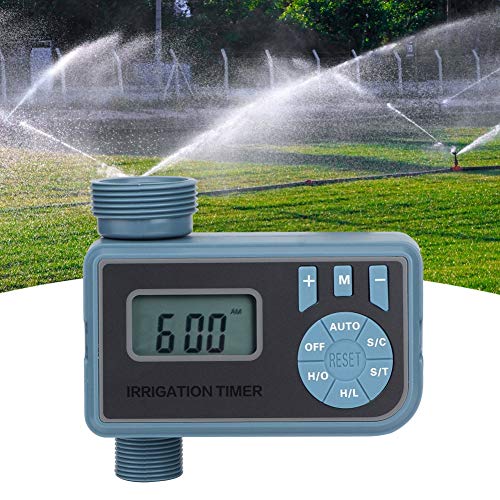 Preisvergleich Produktbild Nannday Bewässerungs Timer, Gartenbewässerungs Timer Bewässerungs Controller LCD Bewässerungs Ausrüstung für Pflanzen Blumen Gewächshaus Garming