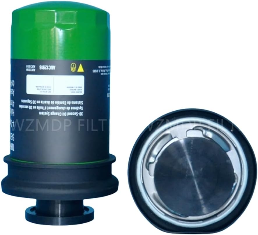 Oil filter AUC12916 easy change oil system compatible with D155 E120 E130 E150 E160 E170 E180 S120 S130 S160 S170 S180 X166R X167 Z365R