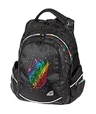 Wasserabweisendes Material und reflektierende Elemente