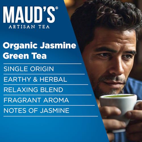 Image of Maud's Organic Jasmine Green Tea Pods, 24ct