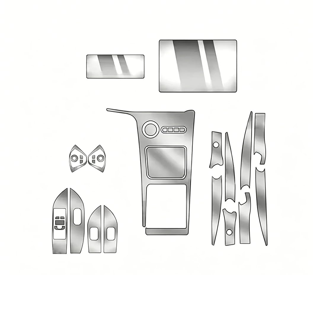 PPF film for car for Geely EX5 E5 2025-2026, Transparent Center Console Interior TPU Film Interior Protection Film Sticker