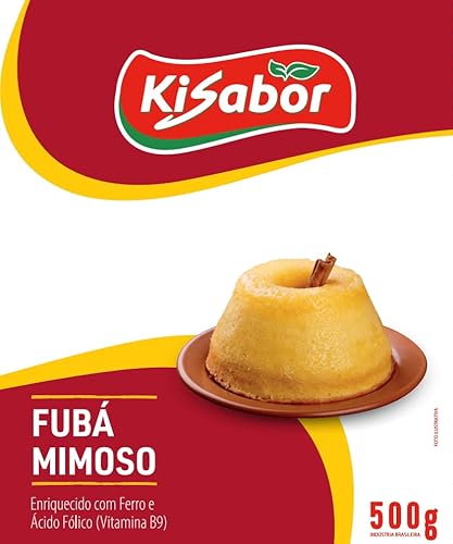 KiSabor Fubá Mimoso Kisabor 500 Gramas