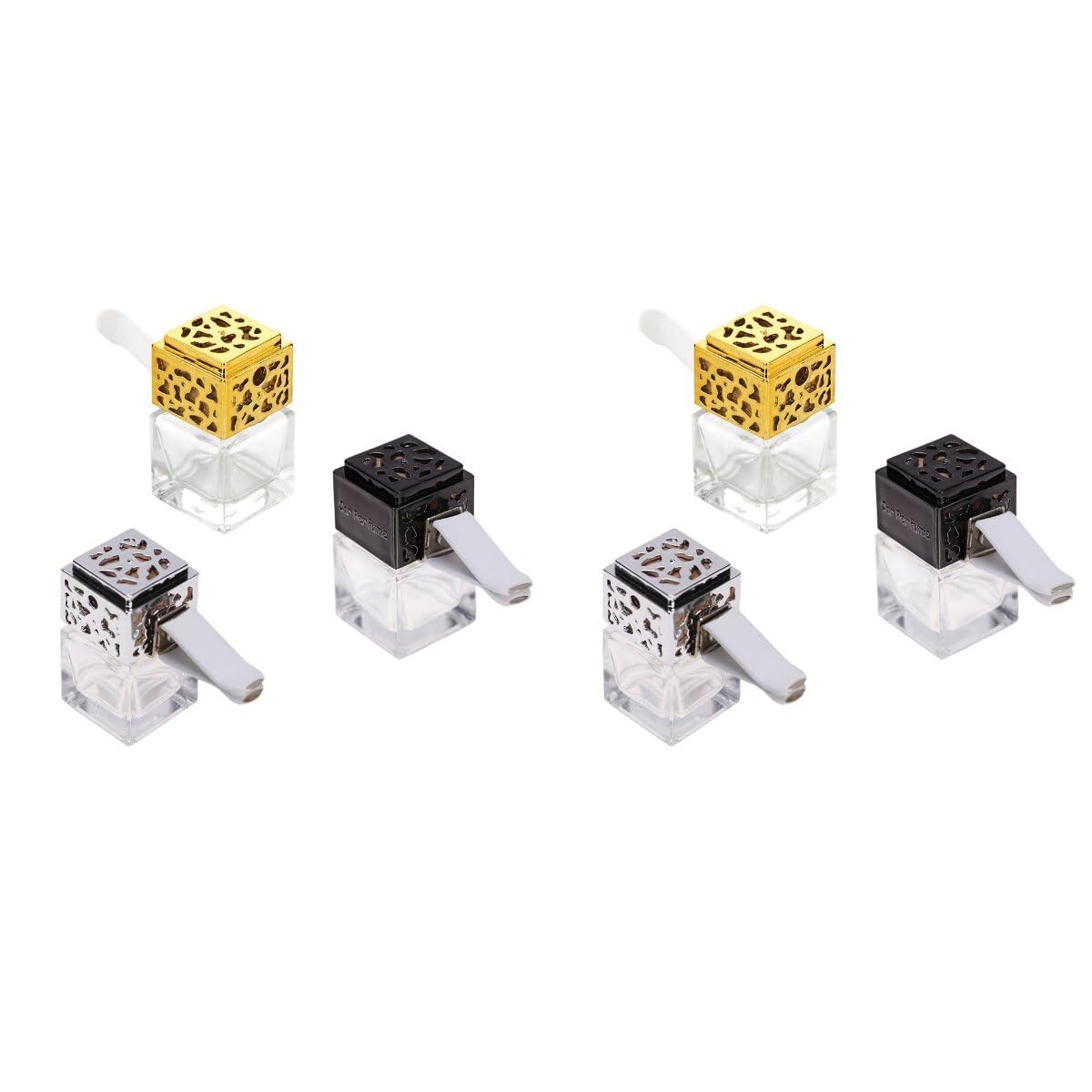 Bottiglia di Profumo Auto 6 Pezzi Aroma Diffusore Flacone Sfiato