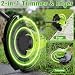 VOERJIA Cordless Grass Trimmer 21V, 30cm Cutting Diameter Garden Strimmer with 2 Batteries & Charger, Auto Line Feed, 8 Spools Included, 2-in-1 Lawn Edger with 90° Adjustable Head （Pro Edition-LCD）