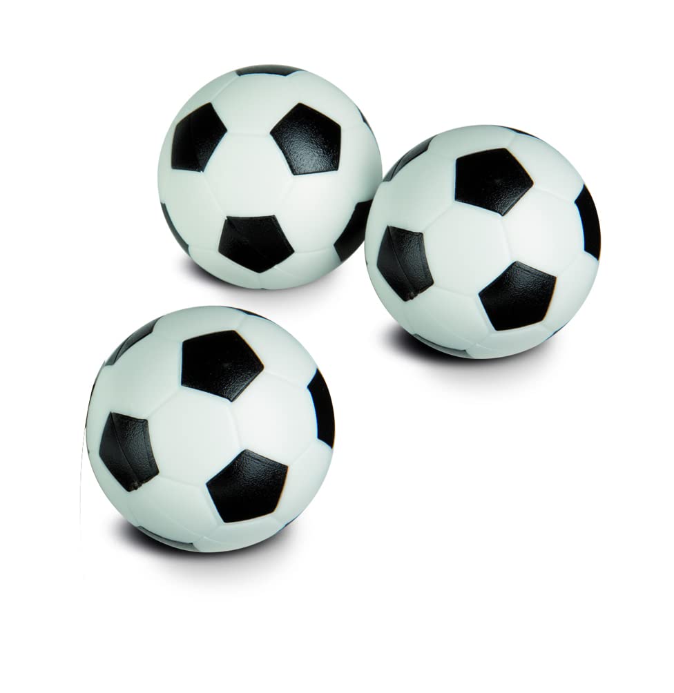 Smoby - 34mm Plastikowe Kulki - Opakowanie 3 szt. - Do Piłkarzyków - Od 3 lat
