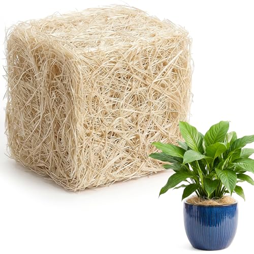 EcoBrisa Natural Sisal Fiber for Crafts Box Filling, Decorative Basket