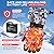 Acroutro Heated Gloves for Men&Women, 5-Temp Settings Camouflage Rechargeable with 7.4V 6400mAh Rechargeable Battery, Waterproof Touchscreen Winter Gloves for Skiing,Motorcycle, Work, Hunting?L?
