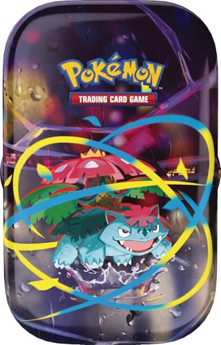 Pokémon-Sammelkartenspiel: Mini-Tin-Box Mega-Helden – Mega-Bisaflor (1 Sticker, 1 Bildkarte & 2 Boosterpacks) – Ansicht 4