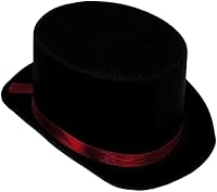 Vista 3 de Forum Novelties Inc - Satin (White) Adult Top Hat