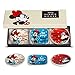 Disney Minnie Mouse Mini Trinket Tray Gift Set, 3 Piece Jewelry Dish Ring Holder