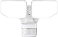 Vista 10 de Luz LED de seguridad con sensor de movimiento de 30 W para exteriores, 180 grados, 2600 LM, 5100 K, ETL, resistente al agua, sensor de movimiento