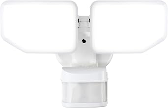 270 Degree 30W Integrated LED Security Lights Motion Sensor Light Outdoor, 2600 LM Motion Security Light, 5100 K, Motion Activated Flood Light for Garage, Backyard, Porch White
