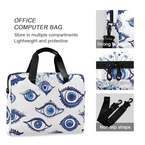 Bolso portátil azul para laptop 13-16 pulgadas miniatura 4
