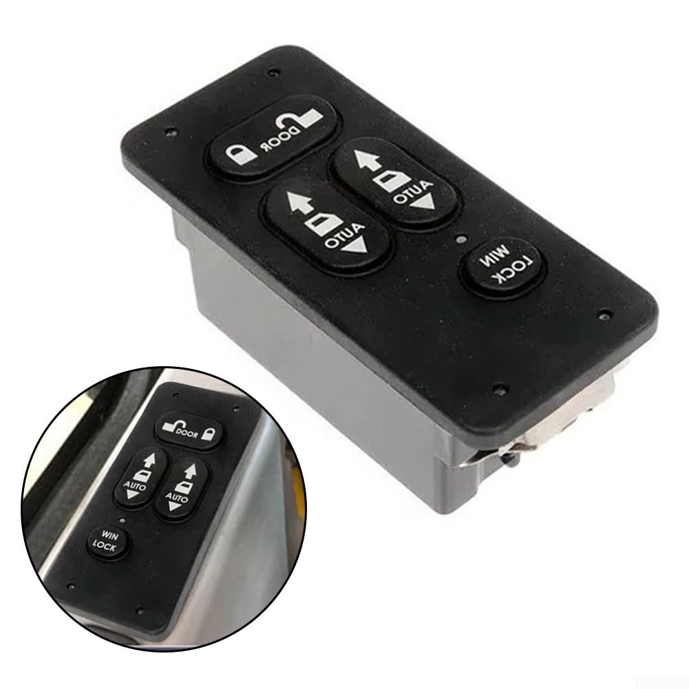 Botón Elevalunas Camión para international 3817900-640 Negro
